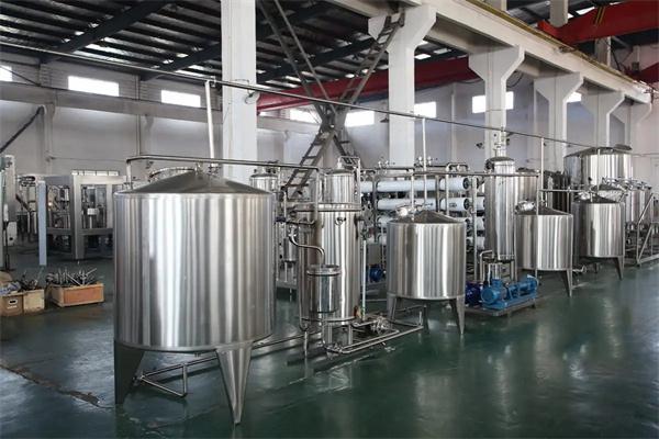 全套茶饮料生产机械 加工茶饮料机械设备工艺流程